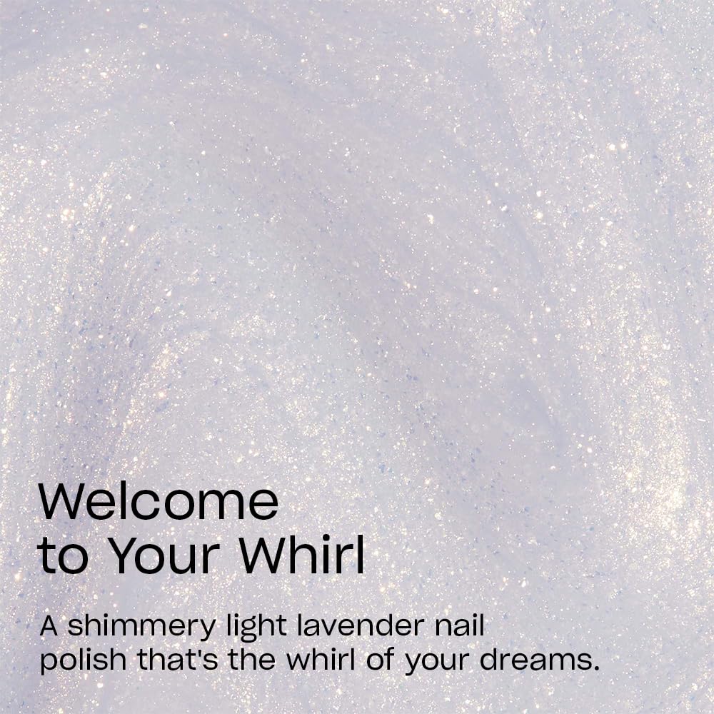Bottle of OPI Nail Lacquer Welcome to Your Whirl on a white background