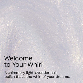 Bottle of OPI Nail Lacquer Welcome to Your Whirl on a white background