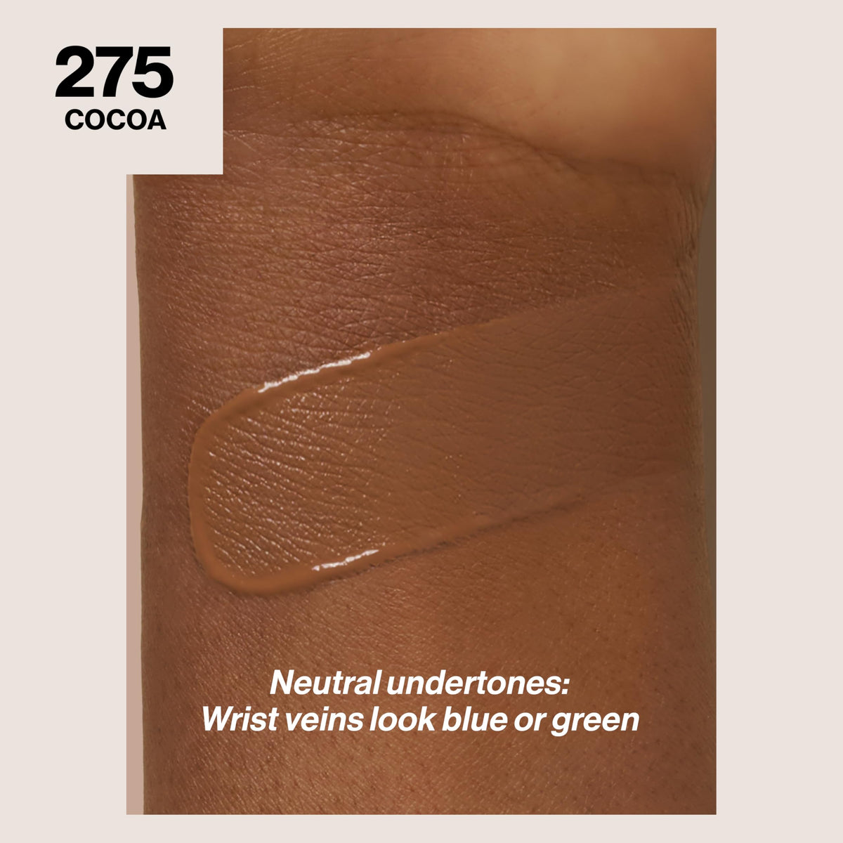Bottle of REVLON ColorStay Longwear Makeup 520 Cocoa with cap