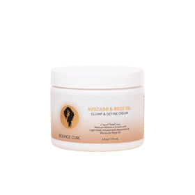 Bounce Curl Avocado and Rose Oil Clump and Define Cream front view