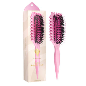 Bounce Curl Define EdgeLift Brush front view in pink