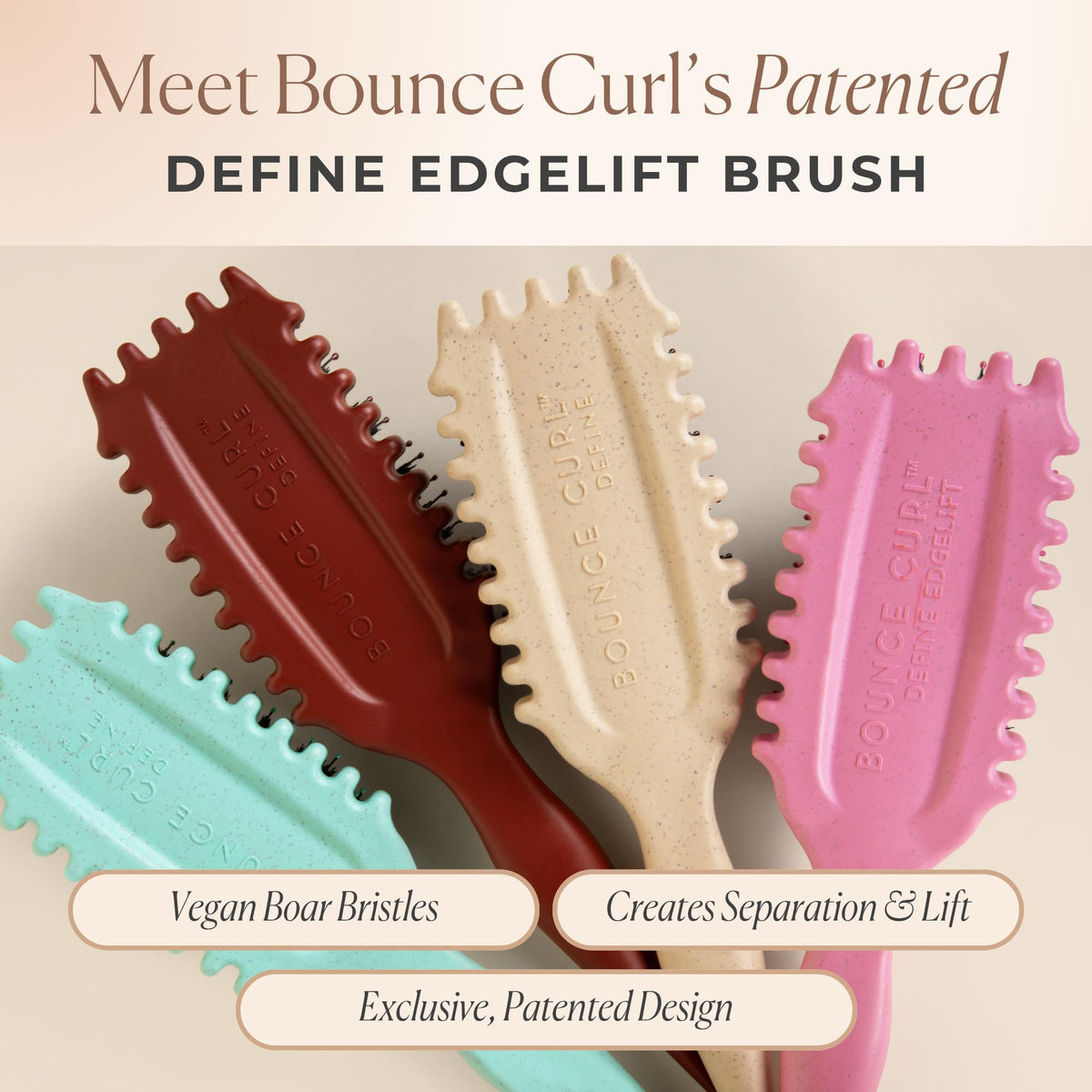Bounce Curl Define EdgeLift Brush side view