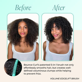 Bounce Curl Volume EdgeLift Brush 4x thicker brush pad