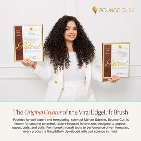 Bounce Curl Volume EdgeLift Brush flexible round-tip bristles