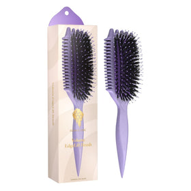 Bounce Curl Volume EdgeLift Brush front view in purple