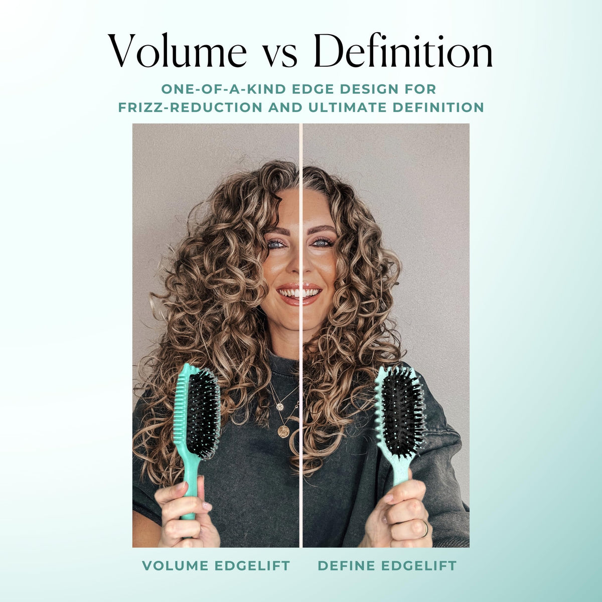 Bounce Curl Volume EdgeLift Brush in a lifestyle scene