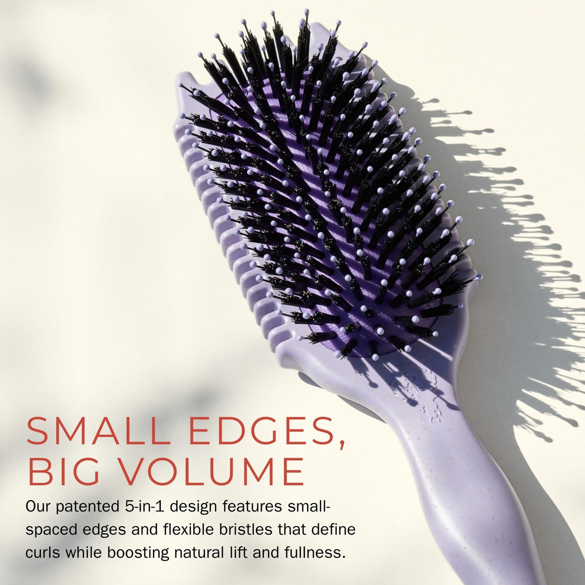 Bounce Curl Volume EdgeLift Brush showing small-side edge design