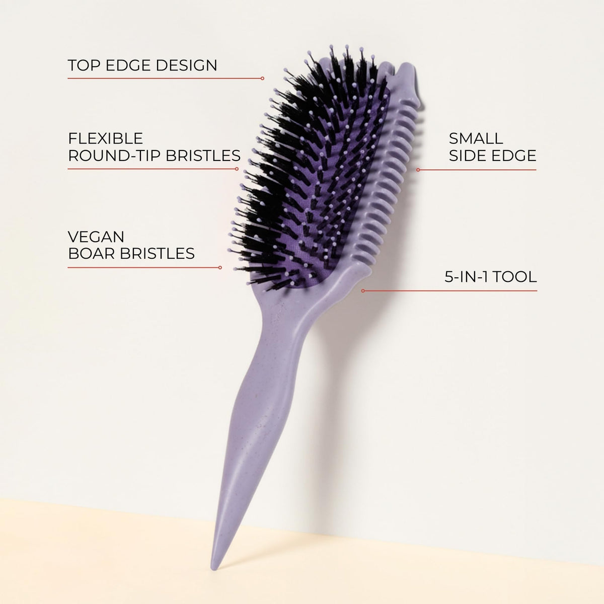 Bounce Curl Volume EdgeLift Brush with vegan boar bristles
