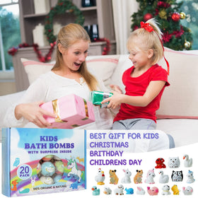 Box containing 20 Yekery bath bombs for kids