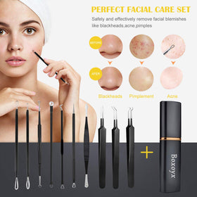 Boxoyx blackhead remover tools on a white background