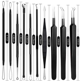 Boxoyx Pimple Popper Tool Kit packaging with instructions