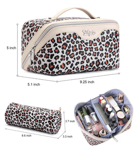 BOYATU makeup bag with skincare products inside