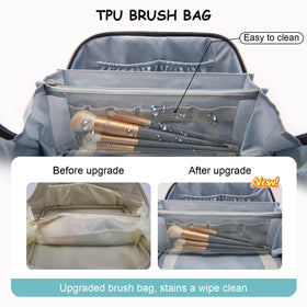 BOYATU Travel Makeup Bag in an elegant gift box