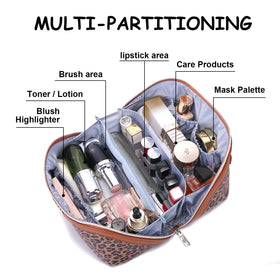 BOYATU Travel Makeup Bag in elegant gift box
