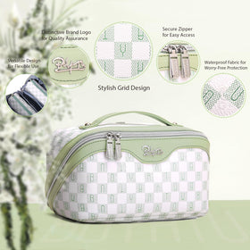 BOYATU Travel Makeup Bag Organizer in elegant packaging