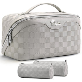 BOYATU Travel Makeup Bag Organizer main bag front view