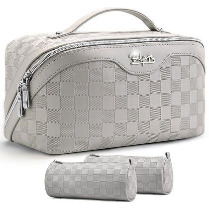 BOYATU Travel Makeup Bag Organizer main bag front view