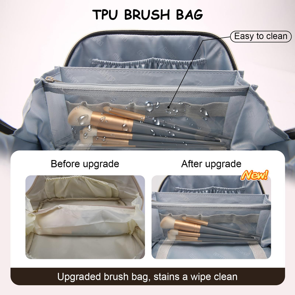 BOYATU Travel Makeup Bag Set beautifully packaged in gift box