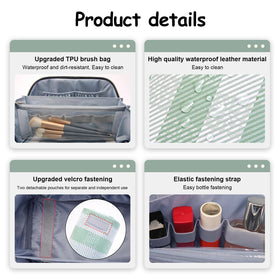 BOYATU Travel Makeup Bag set boxed with greeting card