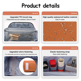 BOYATU travel makeup bag set displayed in gift box