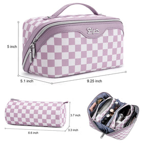 BOYATU travel makeup bag set displayed on a table