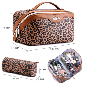 BOYATU Travel Makeup Bag Set with detachable zipper bags