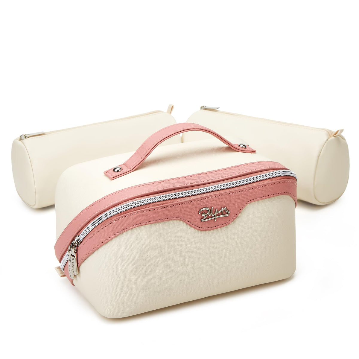 BOYATU travel makeup bag set with small pouches