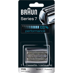 Braun 70S replacement shaver head back view