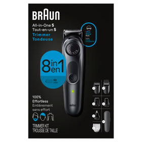 Braun All-in-One Style Kit 5471 with ultra-sharp blade close-up