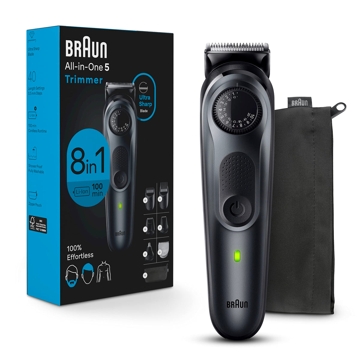 Braun All-in-One Style Kit 5480 cleaning brush