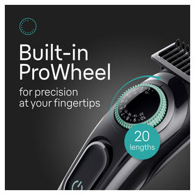 Braun All-in-One Style Kit with cleaning brush and USB charger
