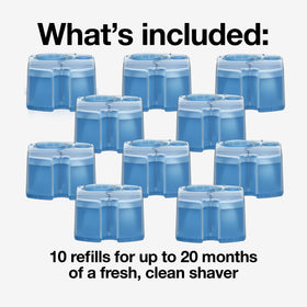 Braun Clean & Renew Cartridge with lemon-fresh formula close-up
