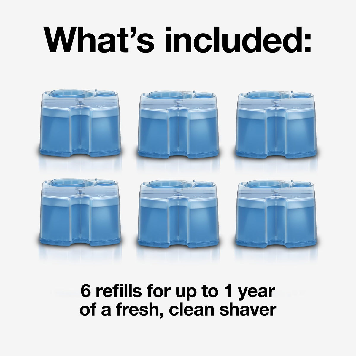 Braun Clean & Renew Refill Cartridges CCR packaging details