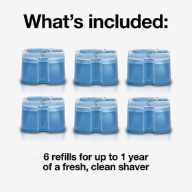 Braun Clean & Renew Refill Cartridges CCR packaging details