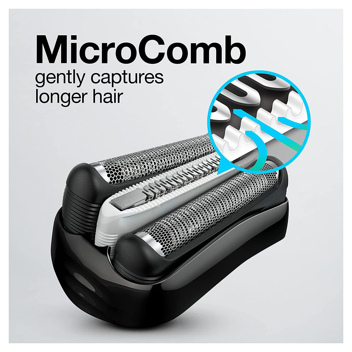Braun Electric Series 3 Razor ergonomic grip