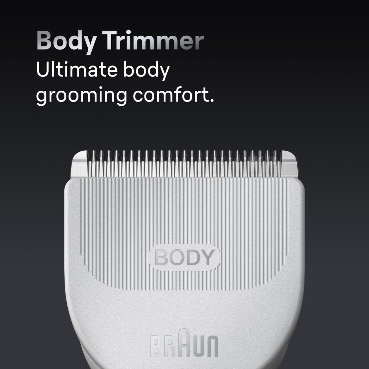 Braun hair comb attachment for various hair lengths