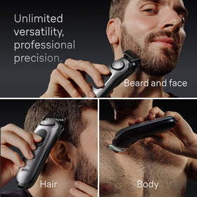 Braun ProBlade trimmer head included in the shaving kit