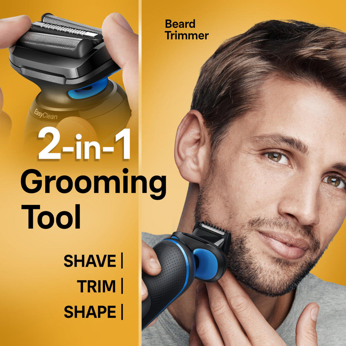 Braun Series 5 5120s electric shaver side view