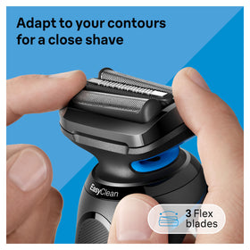 Braun Series 5 5150cs electric shaver charging stand