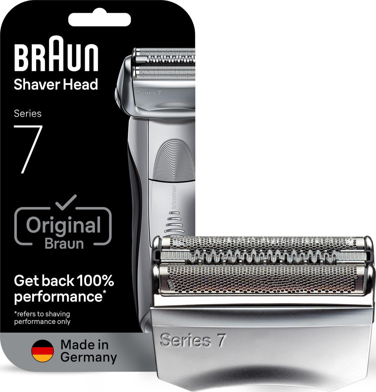Braun Series 7 70S Electric Shaver Head Replacement Cassette front view