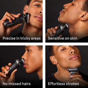 Braun Series 7 7171cc electric shaver side view