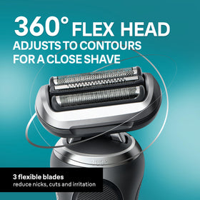 Braun Series 7 Clean & Charge Center with shaver inside