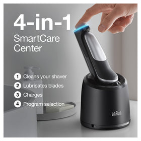Braun Series 7 electric razor cleaning brush included