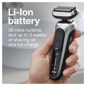 Braun Series 7 electric razor side view