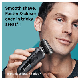Braun Series 7 Electric Shaver travel case open