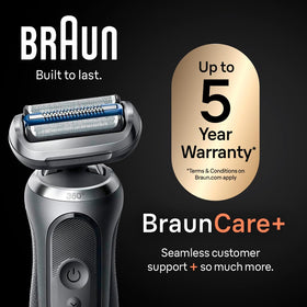 Braun Series 7 Electric Shaver with beard trimmer attachment