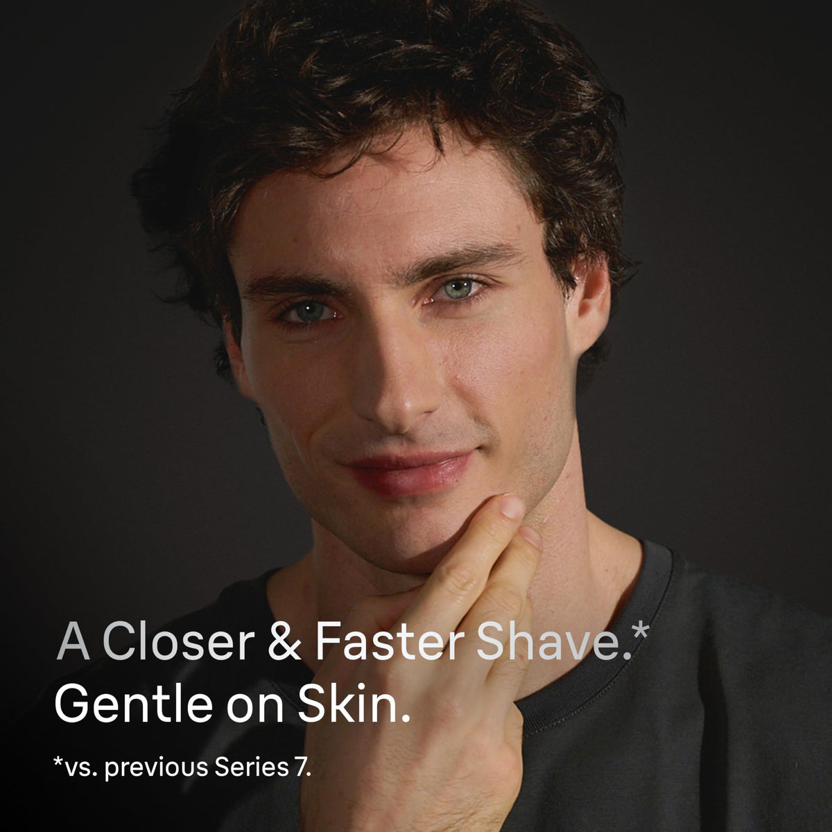 Braun Series 7 Replacement Head installed on shaver