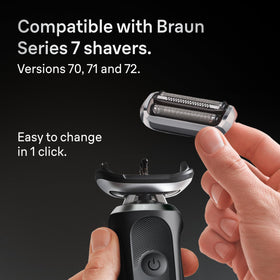 Braun Series 7 Replacement Head side view
