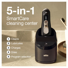 Braun Series 9 Pro 9460cc Electric Razor accessories included