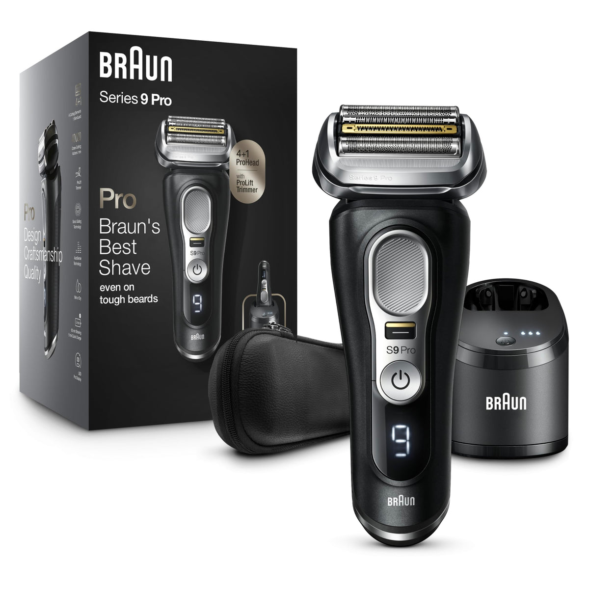 Braun Series 9 Pro 9460cc Electric Razor front view